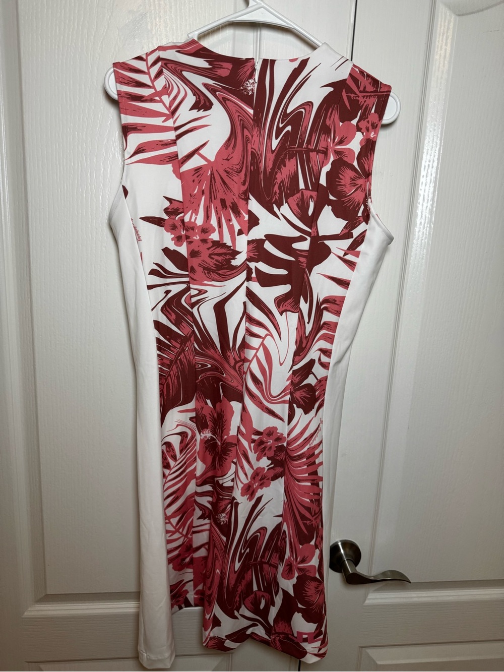 J.Lindeberg Womens Pink Tropical Floral Golf Dress Size Large - Picture 7 of 7